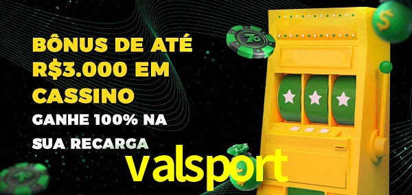 valsport melhor bônus de depósito