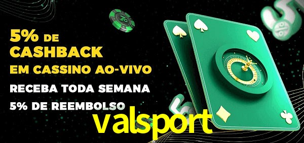 Promoções do cassino ao Vivo valsport